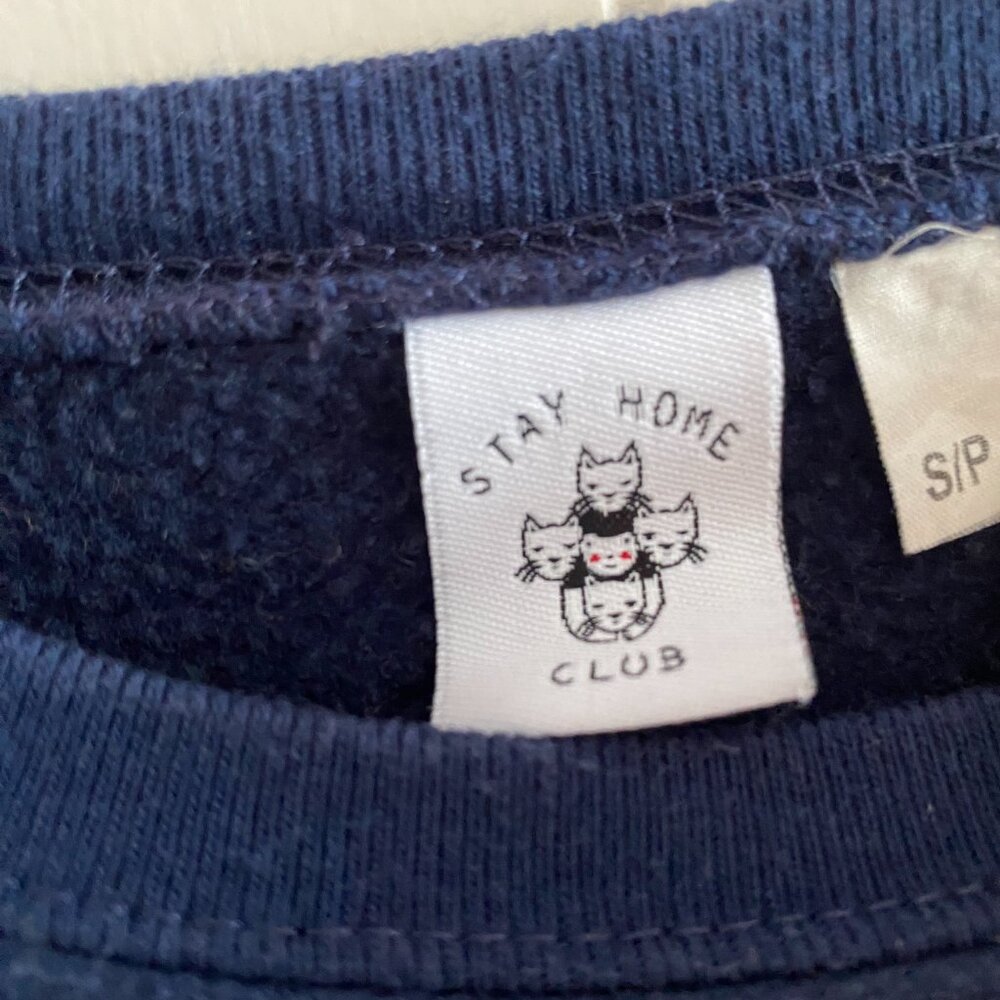 Stay Home Club Sacré Bleu Sweatshirt - Picture 5 of 5